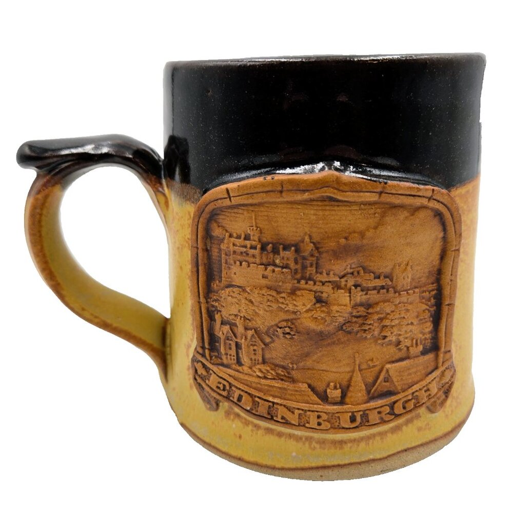 Edinburgh Stoneware Ceramic Mug Pottery Scotland Cup Coffee Tea Read